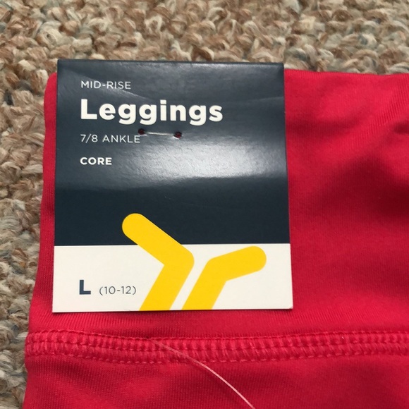 Old Navy Mid Rise Girl’s Leggings Pink size L - Picture 5 of 6